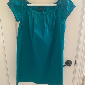 Theory silk shift dress